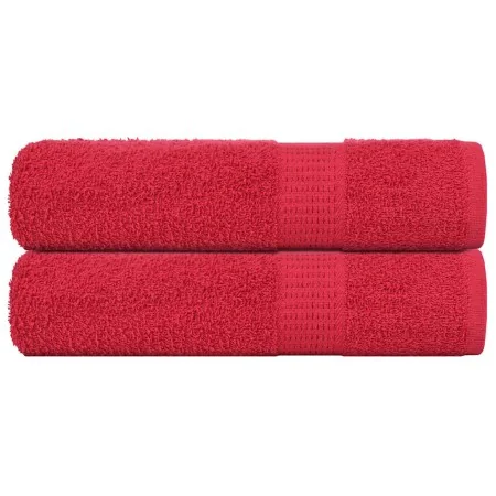 Toallas de baño 2 uds rojo 100x150 cm 360 gsm 100% algodón by , Towels - Ref: Foro24-136932, Price: 27,58 €, Discount: %