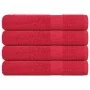Toallas 4 uds rojo 100x200 cm 360 gsm 100% algodón von , Handtücher - Ref: Foro24-136939, Preis: 56,72 €, Rabatt: %