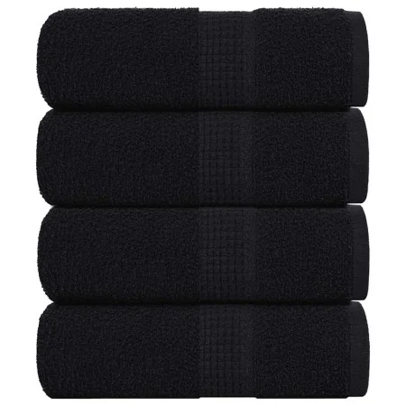 Toallas de jabón 4 uds negro 30x30 cm 360 gsm 100% algodón de , Toallas - Ref: Foro24-136945, Precio: 15,74 €, Descuento: %