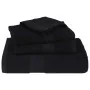 Toallas de jabón 4 uds negro 30x30 cm 360 gsm 100% algodón de , Toallas - Ref: Foro24-136945, Precio: 15,74 €, Descuento: %