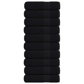 Toallas de baño 10 uds negro 100x150 cm 360 gsm 100% algodón von , Handtücher - Ref: Foro24-136958, Preis: 123,03 €, Rabatt: %