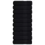 Toallas de baño 10 uds negro 100x150 cm 360 gsm 100% algodón by , Towels - Ref: Foro24-136958, Price: 123,00 €, Discount: %