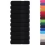 Toallas de baño 10 uds negro 100x150 cm 360 gsm 100% algodón by , Towels - Ref: Foro24-136958, Price: 123,00 €, Discount: %