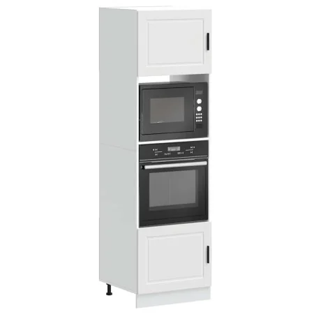 Armarios para horno 2 uds Porto blanco madera de ingeniería de , Armarios de cocina - Ref: Foro24-3315051, Precio: 258,95 €, ...