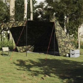 Tienda campaña familiar tipi 6 personas impermeable camuflaje by , tents - Ref: Foro24-4009451, Price: 255,79 €, Discount: %