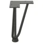 Patas de mesa tipo horquilla 4 uds acero macizo antracita 20 cm by , Table legs - Ref: Foro24-4012434, Price: 41,44 €, Discou...