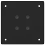 Patas para mesa de centro 4 uds acero negro 30-32 cm by , Table legs - Ref: Foro24-4012460, Price: 62,99 €, Discount: %
