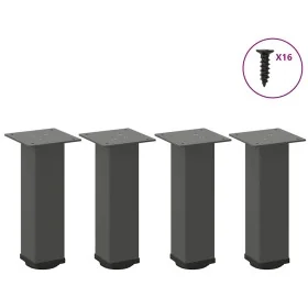 Patas para mesa de centro 4 uds acero antracita 30-32 cm von , Tischbeine - Ref: Foro24-4012462, Preis: 64,32 €, Rabatt: %