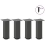 Patas para mesa de centro 4 uds acero antracita 30-32 cm by , Table legs - Ref: Foro24-4012462, Price: 64,32 €, Discount: %