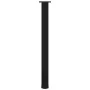 Patas para mesa de centro 4 uds acero negro 100-102 cm by , Table legs - Ref: Foro24-4012476, Price: 111,79 €, Discount: %