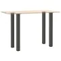 Patas para mesa de centro 4 uds acero antracita 90-92 cm de , Patas para mesas - Ref: Foro24-4012474, Precio: 97,15 €, Descue...