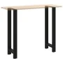 Patas de mesa de centro acero negro 2 uds 40x(110-111) cm de , Patas para mesas - Ref: Foro24-4013348, Precio: 130,49 €, Desc...