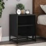 Mesita de noche madera ingeniería negro 40x31x50 cm metal von , Nachttische - Ref: Foro24-848699, Preis: 36,70 €, Rabatt: %