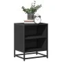 Mesita de noche madera ingeniería negro 40x31x50 cm metal von , Nachttische - Ref: Foro24-848699, Preis: 36,70 €, Rabatt: %