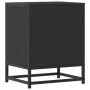 Mesita de noche madera ingeniería negro 40x31x50 cm metal von , Nachttische - Ref: Foro24-848699, Preis: 36,70 €, Rabatt: %