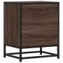 Mesitas noche 2 uds madera ingeniería marrón roble 40x31x50 cm de , Mesitas de noche - Ref: Foro24-848708, Precio: 63,77 €, D...