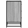 Mesita noche madera ingeniería gris sonoma 40x34,5x60 cm metal von , Nachttische - Ref: Foro24-848722, Preis: 62,23 €, Rabatt: %