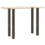 Patas para mesa de centro 4 uds acero acero natural 110-112 cm von , Tischbeine - Ref: Foro24-4012483, Preis: 113,91 €, Rabat...