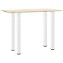 Patas para mesa de centro 4 uds acero blanco 110-112 cm von , Tischbeine - Ref: Foro24-4012481, Preis: 114,93 €, Rabatt: %