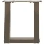 Patas de mesa centro forma U 2uds acero natural 30x(30-31) cm de , Patas para mesas - Ref: Foro24-4012739, Precio: 54,93 €, D...