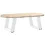 Patas de mesa de centro forma U 2uds acero blanco 50x(30-31) cm de , Patas para mesas - Ref: Foro24-4012745, Precio: 63,23 €,...