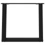 Patas de mesa de centro forma U 2uds acero negro 50x(42-43) cm de , Patas para mesas - Ref: Foro24-4012764, Precio: 65,33 €, ...