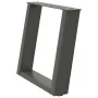 Patas para mesa de centro en forma de U 2 uds antracita acero by , Table legs - Ref: Foro24-4012766, Price: 68,53 €, Discount: %