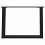 Patas de mesa de centro forma U 2uds acero negro 70x(42-43) cm by , Table legs - Ref: Foro24-4012772, Price: 78,01 €, Discoun...