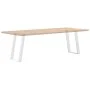 Patas para mesa comedor forma U 2uds acero blanco 50x(72-73) cm de , Patas para mesas - Ref: Foro24-4012785, Precio: 82,73 €,...