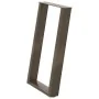 Patas para mesa comedor forma U 2uds acero natural 60x(72-73)cm de , Patas para mesas - Ref: Foro24-4012791, Precio: 86,88 €,...