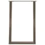 Patas para mesa comedor forma U 2uds acero natural 60x(72-73)cm de , Patas para mesas - Ref: Foro24-4012791, Precio: 86,88 €,...