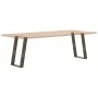 Patas para mesa comedor forma U 2uds acero natural 60x(72-73)cm de , Patas para mesas - Ref: Foro24-4012791, Precio: 86,88 €,...
