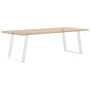 Patas para mesa de comedor en forma de U 2 uds acero blanco by , Table legs - Ref: Foro24-4012793, Price: 93,01 €, Discount: %