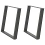 Patas para mesa comedor forma U 2uds antracita 80x(72-73) cm by , Table legs - Ref: Foro24-4012798, Price: 93,58 €, Discount: %