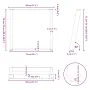 Patas para mesa comedor forma U 2uds antracita 80x(72-73) cm by , Table legs - Ref: Foro24-4012798, Price: 93,58 €, Discount: %