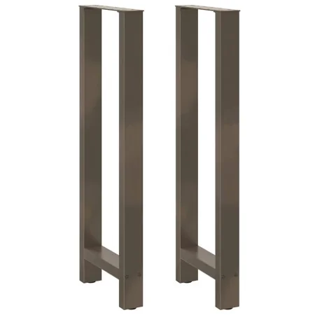Patas para mesa de centro de acero natural 2 uds 50x(110-111)cm von , Tischbeine - Ref: Foro24-4013355, Preis: 103,30 €, Raba...