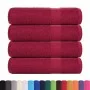 Toallas de ducha 4 uds 100% algodón burdeos 70x140 cm 360 gsm by , Towels - Ref: Foro24-136738, Price: 36,86 €, Discount: %