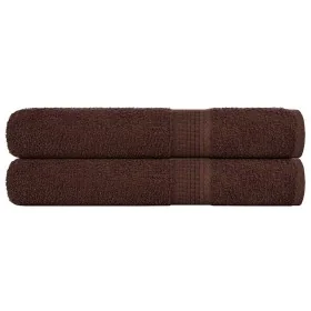 Toallas de sauna 2 uds 100% algodón marrón 80x200 cm 360 gsm by , Towels - Ref: Foro24-136767, Price: 31,19 €, Discount: %