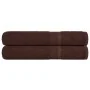 Toallas de sauna 2 uds 100% algodón marrón 80x200 cm 360 gsm by , Towels - Ref: Foro24-136767, Price: 31,19 €, Discount: %
