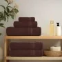 Toallas de sauna 2 uds 100% algodón marrón 80x200 cm 360 gsm by , Towels - Ref: Foro24-136767, Price: 31,19 €, Discount: %