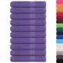 Toallas de sauna 10 uds 100% algodón morado 80x200 cm 360 gsm de , Toallas - Ref: Foro24-136889, Precio: 109,78 €, Descuento: %