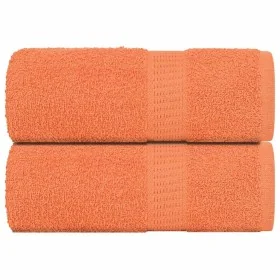 Toallas de jabón 2 uds naranja 30x30 cm 360 gsm 100% algodón by , Towels - Ref: Foro24-136896, Price: 11,06 €, Discount: %