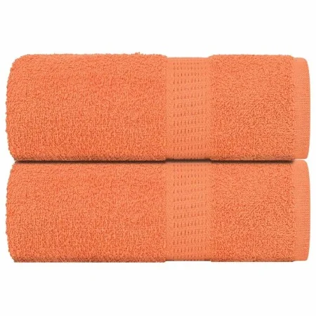 Toallas de jabón 2 uds naranja 30x30 cm 360 gsm 100% algodón de , Toallas - Ref: Foro24-136896, Precio: 11,06 €, Descuento: %