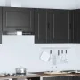 Mueble de pared de cocina Porto madera contrachapada negra von , Küchenschränke - Ref: Foro24-854018, Preis: 55,53 €, Rabatt: %