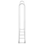 Leñero acero galvanizado 250x25x150 cm by , Firewood bags and holders - Ref: Foro24-4100706, Price: 32,84 €, Discount: %