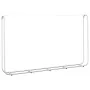 Leñero acero galvanizado 250x25x150 cm by , Firewood bags and holders - Ref: Foro24-4100706, Price: 32,84 €, Discount: %