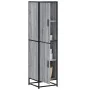Aparador alto madera ingeniería metal gris sonoma 35,5x35x13 cm de , Aparadores - Ref: Foro24-849057, Precio: 94,13 €, Descue...