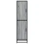 Aparador alto madera ingeniería metal gris sonoma 35,5x35x13 cm de , Aparadores - Ref: Foro24-849057, Precio: 94,13 €, Descue...