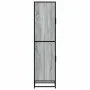 Aparador alto madera ingeniería metal gris sonoma 35,5x35x13 cm de , Aparadores - Ref: Foro24-849057, Precio: 94,13 €, Descue...