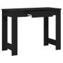 Escritorio de madera contrachapada negro 100x45x75 cm von , Schreibtische - Ref: Foro24-860428, Preis: 62,33 €, Rabatt: %